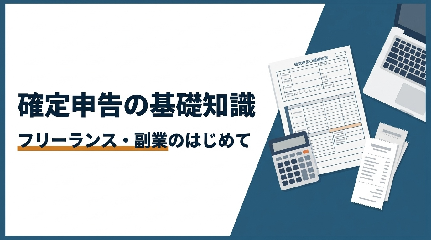 フリーランスが知っておくべき確定申告の基礎知識